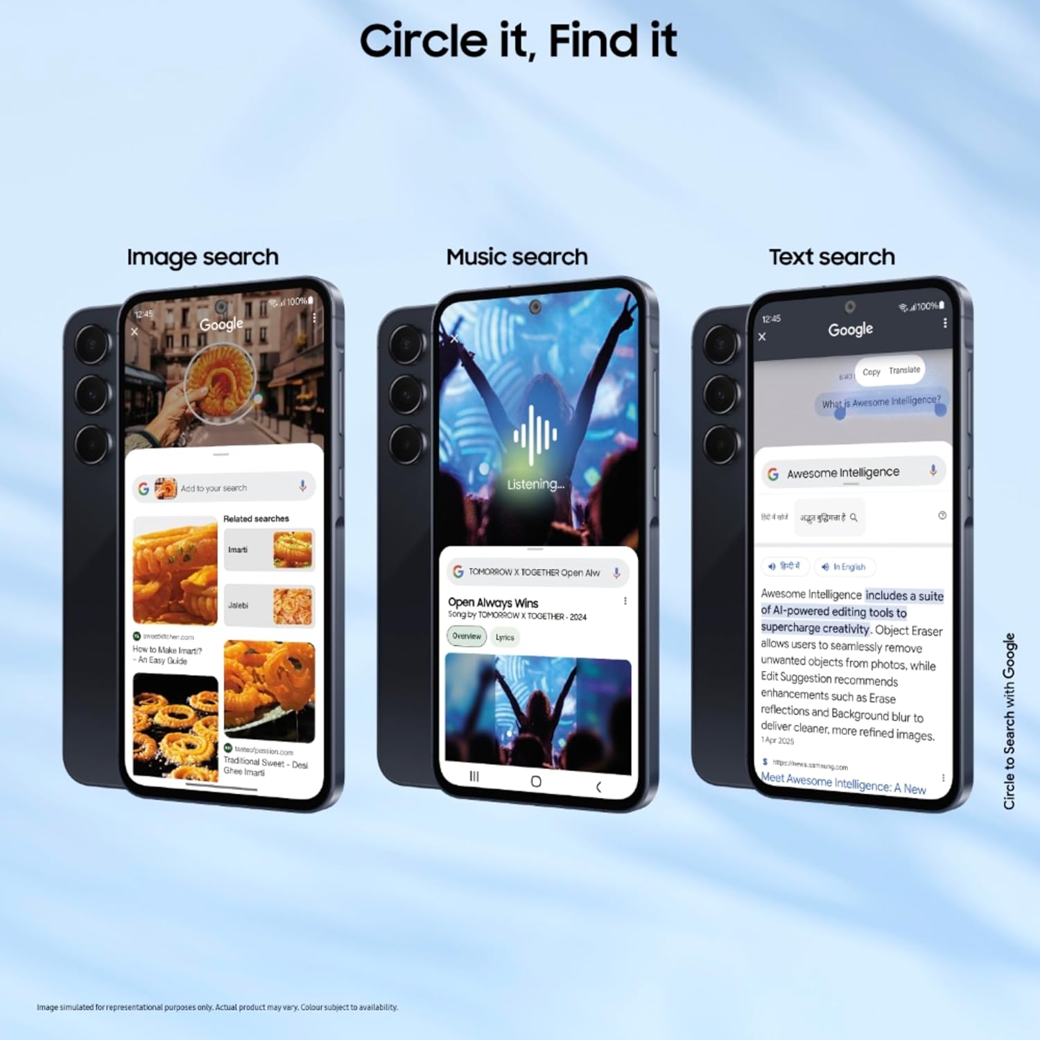 Samsung Galaxy A55 5G (Awesome Navy, 8GB RAM, 128GB Storage) | AI | Metal Frame | 50 MP Main Camera (OIS) | Super HDR Video| Nightography | IP67 | Corning Gorilla Glass Victus+ | sAMOLED Display - Image 4