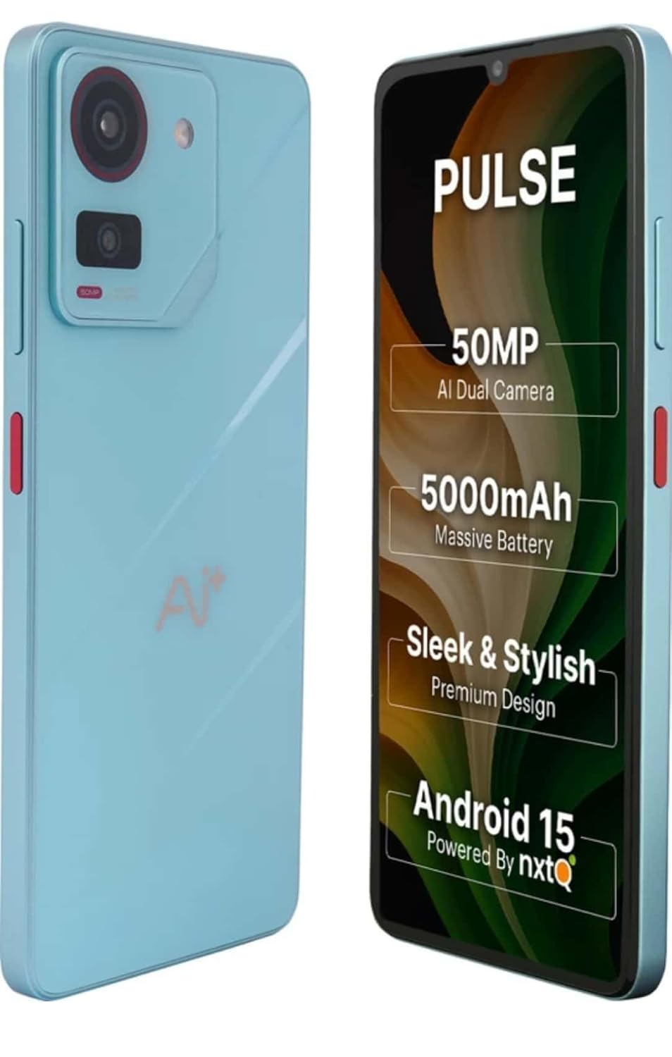nxtQ Ai+ Pulse 4G (Blue, 64 GB) (4 GB RAM) - Image 6