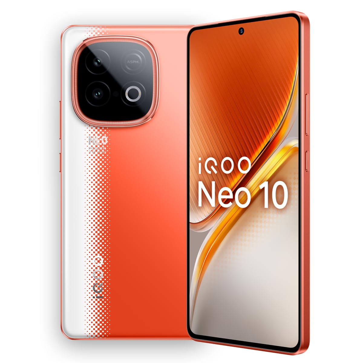 iQOO Neo 10 (Inferno Red, 8GB RAM, 256GB Storage) | Snapdragon 8s Gen 4 Processor & SuperComputing Chip Q1 | 7000 mAh Battery | Segment’s Highest 144 FPS Gaming Smartphone - Image 2