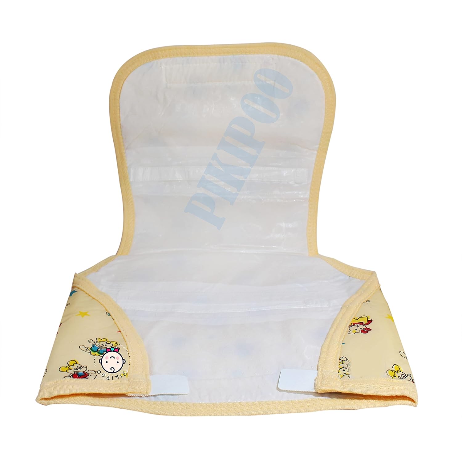 PIKIPOO Presents Baby Kids Soft PVC (Plastic) Diaper Joker Padded Baby Nappy Panty Training Pants with Inner & Outer Soft Plastic Reusable & Waterproof Multi (3-6 Month) (6-9 Months, Multicolor) - Image 3