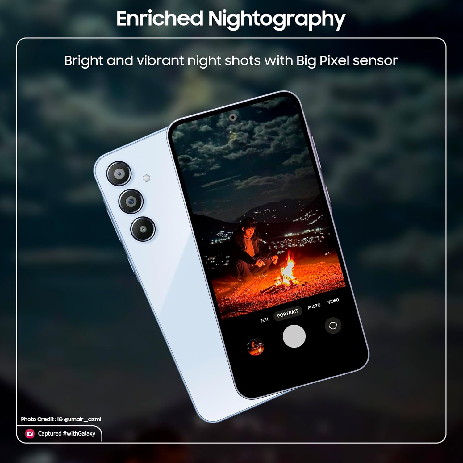 Samsung Galaxy A55 5G (Awesome Navy, 8GB RAM, 256GB Storage) | AI | Metal Frame | 50 MP Main Camera (OIS) | Super HDR Video| Nightography | IP67 | Corning Gorilla Glass Victus+ | sAMOLED Display - Image 8