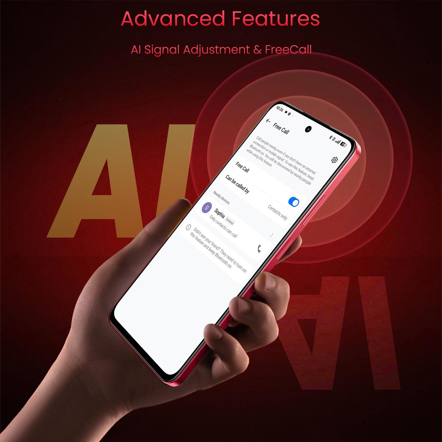 realme 14x 5G Smartphone 8+128GB red, 6.67-inch Screen, 120Hz Display, 6000mAh Battery, 80MP, MediaTek Dimensity 6300, ArmorShell Protection, IP69 - Image 7