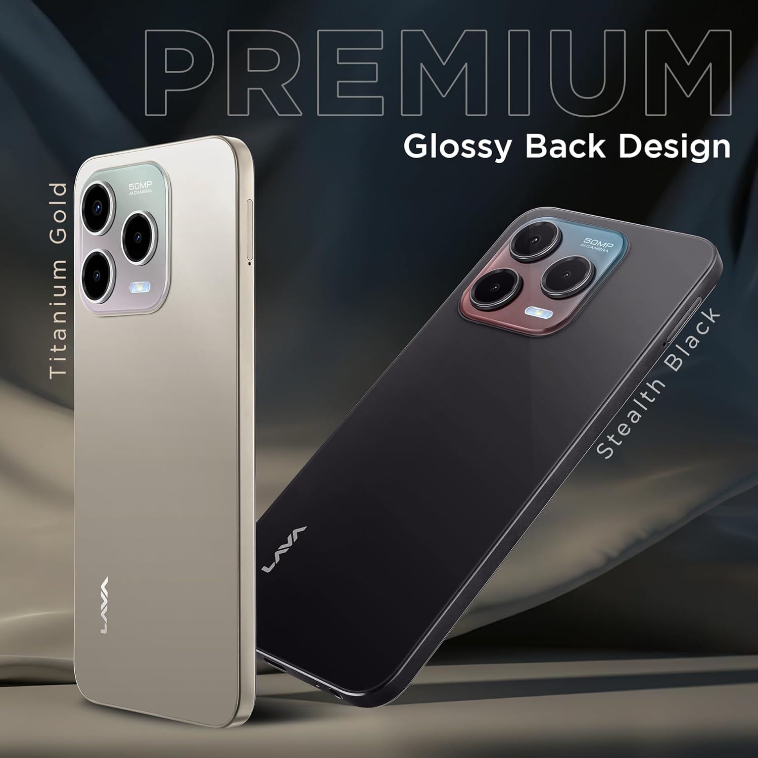 Lava Bold N1 Pro (Stealth Black, 4 GB RAM, 128 GB Storage)| Bigger 6.67" HD+ IP54 Display | 120 Hz Refresh Rate | 50 MP AI Triple Rear Camera | 8 MP Front Camera| 5000 mAh Battery| Charger in Box - Image 8