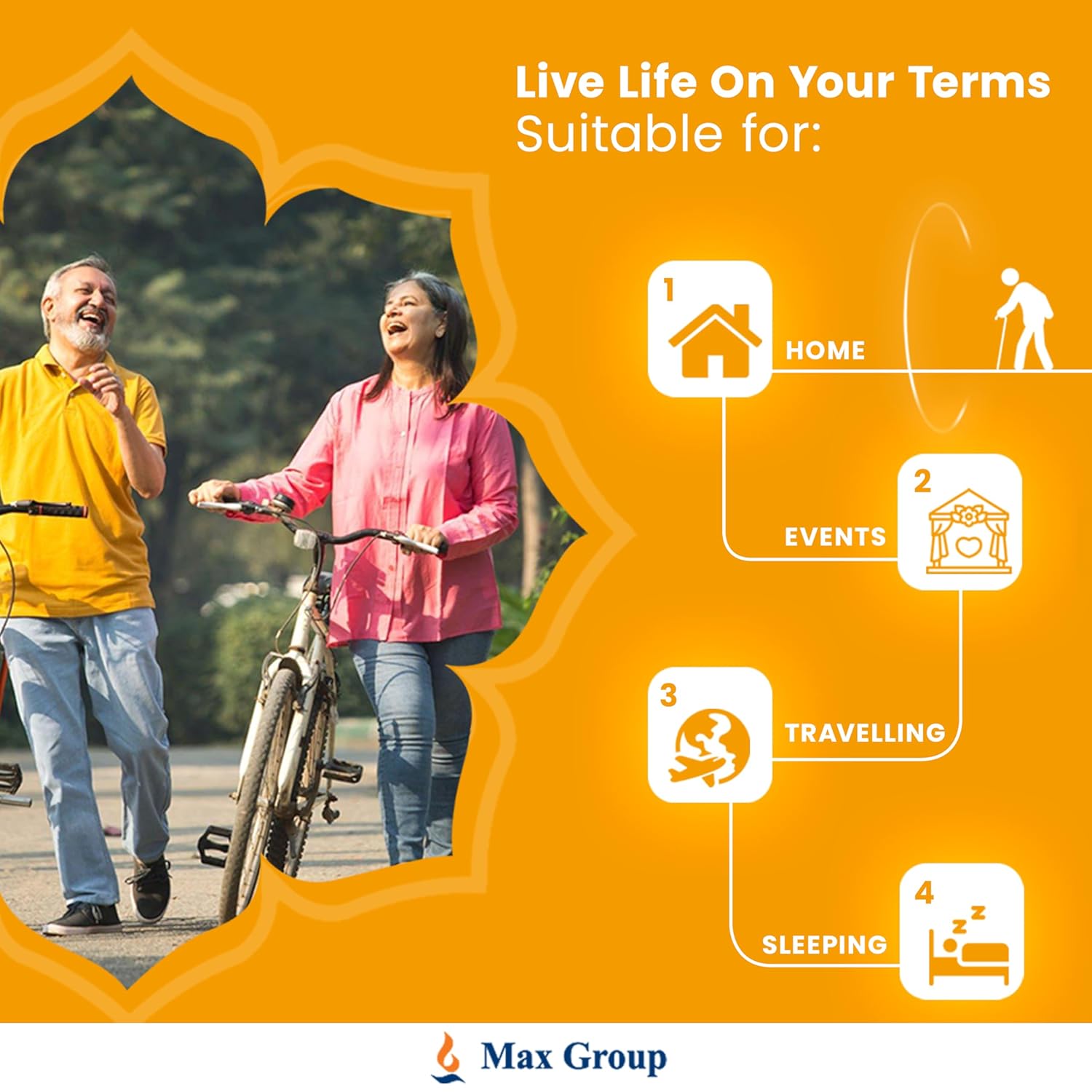 AGEasy (Max Group) Unisex Adult Diaper Pants with Wetness Indicator | Odour Lock & Anti-Bacterial | Skin Friendly Pant Style Diapers for Easier Wearing & Removal | Pack of 1 (10 Count) (M) - Image 7