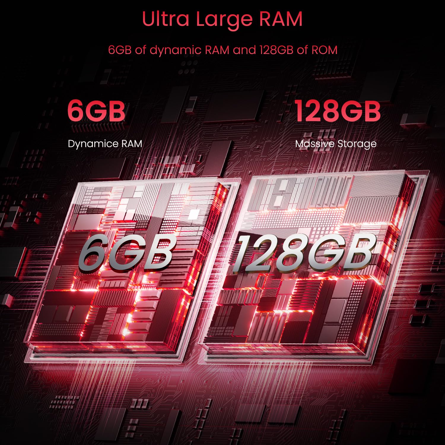 realme 14x 5G Smartphone 8+128GB red, 6.67-inch Screen, 120Hz Display, 6000mAh Battery, 80MP, MediaTek Dimensity 6300, ArmorShell Protection, IP69 - Image 4