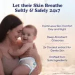 MamyPoko Pants Skin Breathe Care | Baby Diapers Small Size (S) | 148 Count | 4-8Kgs | Half Skin Touch Airy Sheet | 3X Breathable | Derma Tested - Image 3