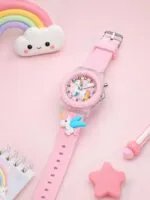 Matrix Kids Edition 3D Cartoon Analog Watch with Lights | 3D Cartoon Character On Strap | for Kids - Image 6