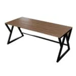 Riyan Luxiwood Daffodil Computer Table in Engineered Wood with Flat Surface, Multi-Usage Laptop Desk & Home Office, Desk Sturdy Gaming Table (Beige, Medium) - Image 7