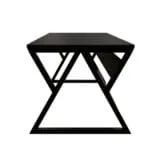 Riyan Luxiwood Daffodil Computer Table in Engineered Wood with Flat Surface, Multi-Usage Laptop Desk & Home Office, Desk Sturdy Gaming Table (Brown, Large) - Image 5