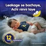 New Mamypoko Pants Premium All Night Absorb| Pant Style Baby Diapers Large Size(L), 62 Count, Ideal for 9-14Kgs|1 Diaper= Upto All Night Absorption now with 10% increased power|Wider Crisscross Sheet|Gentle Coco Care| 12hr Leakage Protection| Prevents Heaviness. - Image 8
