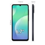 Samsung Galaxy M07 Mobile (Black, 4GB RAM, 64GB Storage) | MediaTek Helio G99 | AnTuTu 624K | IP54| 50MP Camera | 7.6mm Slim | 5000mAh Battery | 25W Fast Charging | 6 Gen OS Upgrades | Without Charger - Image 8