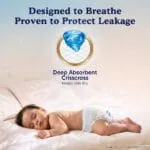 MamyPoko Pants Skin Breathe Care | Baby Diapers New Born Size (NB) | 148 Count | up to 5Kgs | Half Skin Touch Airy Sheet | 3X Breathable | Derma Tested - Image 6