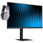 Zebronics 27" QHD Bezel-Less Gaming Monitor, 200Hz Refresh Rate, 1ms MPRT, Fast IPS, 300 Nits, 120% sRGB, 1.07B Colors, Height, Pivot, Tilt, Swivel Adjustment, 2 x HDMI & 2 x DP, Reading Lamp (S27A) - Image 2