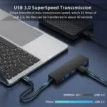 Vienon Usb Hub, 4-Port Usb 3.0 Hub Usb Splitter Usb Expander For Laptop, Xbox, Flash Drive, Hdd, Console, Printer, Camera,Keyborad, Mouse - Image 3