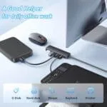 Vienon Usb Hub, 4-Port Usb 3.0 Hub Usb Splitter Usb Expander For Laptop, Xbox, Flash Drive, Hdd, Console, Printer, Camera,Keyborad, Mouse - Image 5