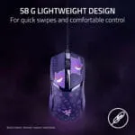 Razer Cobra Wired Gaming Mouse, 58g Lightweight, Pokemon Gengar Edition - Image 2