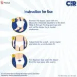 CIR Adult Diaper Pants Style | Adult Diaper Medium Size (M)|Waist (75-100 cm|30”- 40”) |10 hr Absorption-Protection | Unisex with Wetness Indicator | Odour Control | Goodness of Aloe Vera | 20 Units - Image 6