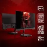 Zebronics S27A 27"" (68.5 cm) Gaming Monitor, 220Hz Refresh Rate, Fast IPS Display, HDMI, DP, FHD 1920x1080, 350nits Brightness, Built-in Speakers, ZGame Aid, Adaptive Sync, Bezel-less, Wall Mountable - Image 4