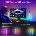 Ledagic IC+RGBW USB Powered Led Light Bar with App & Remote Control, 2 Pack - Image 3