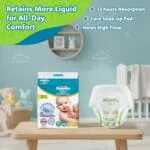 Amazon Brand - Supples Premium Diaper Pants | for Newborn Babies | 80 Diapers | NB/XS | Up to 5 Kg | 12 Hrs Absorption | Cushiony Cotton Soft Fabric | Phthalates-Free | Triple Leak Guard - Image 5
