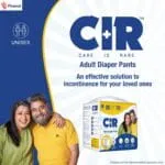 CIR Adult Diaper Pants Style | Adult Diaper Medium Size (M)|Waist (75-100 cm|30”- 40”) |10 hr Absorption-Protection | Unisex with Wetness Indicator | Odour Control | Goodness of Aloe Vera | 20 Units - Image 3