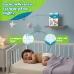 Amazon Brand - Supples Premium Diaper Pants | for Newborn Babies | 80 Diapers | NB/XS | Up to 5 Kg | 12 Hrs Absorption | Cushiony Cotton Soft Fabric | Phthalates-Free | Triple Leak Guard - Image 4