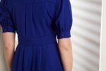 Symbol Premium Women's Fit & Flare Wrap Dress (Midi Length | Stylish | Desk-to-Dinner) (Available in Plus Sizes) - Image 6