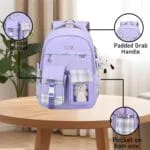 Tinytot 30 Litre Japanese Korean Style School Bag Water-Resistant Laptop & Travel Backpack - Unisex Large 18 Inches Multipurpose Student Backpack for Boys & Girls, Men & Women - Image 3