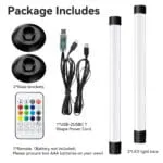 Ledagic IC+RGBW USB Powered Led Light Bar with App & Remote Control, 2 Pack - Image 6