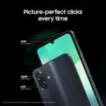 Samsung Galaxy M07 Mobile (Black, 4GB RAM, 64GB Storage) | MediaTek Helio G99 | AnTuTu 624K | IP54| 50MP Camera | 7.6mm Slim | 5000mAh Battery | 25W Fast Charging | 6 Gen OS Upgrades | Without Charger - Image 4