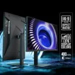 Zebronics 27" QHD Bezel-Less Gaming Monitor, 200Hz Refresh Rate, 1ms MPRT, Fast IPS, 300 Nits, 120% sRGB, 1.07B Colors, Height, Pivot, Tilt, Swivel Adjustment, 2 x HDMI & 2 x DP, Reading Lamp (S27A) - Image 6