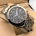 AMERICANVIBER® Affordable Men’s Wrist Watch Under 500 | Classic Round Dial | Quartz Movement | Stainless Steel Belt | Analog Display | Trendy Party & Office Wear | men watches branded | watches for men original - Image 3