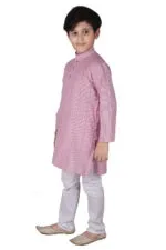 Pro-Ethic Style Developer Boy's Cotton Striped Kurta Pyjama For s | Kurta Paijama Set - Image 4