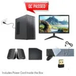 Desktop Computer Set with i5 3470, 8GB RAM, 256GB SSD, 22-inch Monitor, Keyboard, Mouse, WiFi, Speakers, Windows 11, Black Full Set | 2 Year Warranty - Image 6