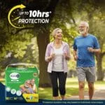 Karein Classic Adult Diaper Pant M Size, Medium, Waist (75-100 cm 30'-40'), 10 Unit, Long Protection Hour, Unisex, Quick & Even Absorption, Anti-Bacterial, Leakproof, Odour Control, Wetness Indicator - Image 3