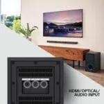 Sony HT-S40R Real 5.1ch Dolby Audio Soundbar for TV with Subwoofer & Wireless Rear Speakers, 5.1ch Home Theatre System (600W, Bluetooth & USB Connectivity, HDMI & Optical Connectivity, Sound Mode) - Image 5