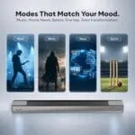 GOVO GoSurround 1000 Pro, 5.2.4 Channel, 800W Soundbar with True Dolby Atmos®, 6.5” Dual Subwoofer, Wireless Rear Satellites, HDMI/Optical/AUX/USB/Bluetooth, 3 EQ Modes, LED Display – Platinum Silver - Image 3