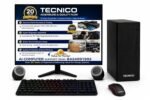 TECNICO Victory Desktop CPU Set, Core I3 2120 2.2GHz, 8 GB DDR3 RAM, 128 GB SSD, RGB Keyboard Mouse Set, WiFi 6, Bluetooth, Speakers, (Include Monitor 20" Led) - Image 4