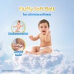 Little's Baby Pants Diapers with Wetness Indicator and 12 Hours Absorption, Small (S), 4-8 kg, 42 Count - Image 8