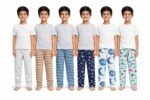 NammaBaby 100% Cotton Assorted Track Pant for Boys and Girls - Regular fit | Loose Fit Track Pants(Pack of 6) - Image 2