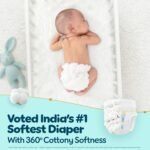 Pampers Premium Care Pant Style Baby Diapers XS 30 Count | No Marks Design | Voted India’s #1 Softest Diaper | All in 1 diaper with 360 Cottony Softness - Image 5