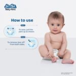 Jr. Sr. Baby Diaper Pants | Medium (M) Size (7-12 kg), 70 Count | Pack of 1 | Upto 12 hr Absorption with Advanced Leak Protection | Safe For Babies Skin | Soft, Secure & Comfy - Image 6