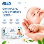 Jr. Sr. Baby Wipes With Lid | 72 Wipes x Pack of 9, 648 Wipes | Safe & Moist Wet Wipes for Babies | Prevents Rashes & Redness with Goodness of Aloe Vera, Vitamin E & Chamomile Oil | No Paraben & No Alcohol - Image 4