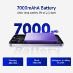 Redmi 15 5G Midnight Black 6GB + 128GB | Segment's Largest 7000mAhA Battery | Segment's Largest Display 17.53cm(6.9) Up to 144Hz | Snapdragon 6s Gen 3 | 18W Reverse Charging | 50MP AI Dual Camera - Image 6