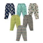 NammaBaby 100% Cotton Assorted Track Pant for Boys and Girls - Regular fit | Loose Fit Track Pants(Pack of 6) - Image 7