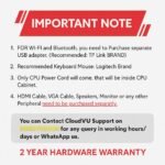 CloudVU Desktop PC #CPU i5-GEN4 + 16GB RAM + 512GB SSD NVMe + HDMI + VGA +LAN + USB 3.0 + HD Graphics + Windows 11 Pro License & MS Office | Tower PC - Image 8