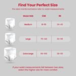 AGEasy (Max Group) Unisex Adult Diaper Pants | L (Waist 30-55 inches) | 30 Units | Overnight Leak Protection | Wetness Indicator | Odour Lock | Anti-Bacterial | Skin Friendly - Image 8