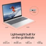 HP Professional 15 (2026), Intel (i5 14th Gen) Core 5 120U - (8 GB DDR5/512 GB SSD/Intel Iris Xe Graphics/Windows 11 Home) Business Laptop/15.6" FHD/Backlit + FingerPrint/Silver/Copilot/1.5kg/MSO 2024 - Image 8