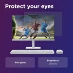 Lenovo A100 All in one Intel® Core™ i3-N305 23.8" FHD (1920x1080) 3-Side Edgeless All-in-One Desktop (8GB/512GB SSD/Win11/MS Office 2024/5MP Camera/USB Calliope Keyboard & Mouse) F0J6005GIN - Image 7