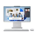 Lenovo IdeaCentre AIO 13th Gen Core™ i3-1315U 24" FHD IPS (8GB RAM/512GB SSD/Windows11/Office 24/3Wx2 Harman Speakers/Wireless EOS Keyboard & Mouse, Cloud Grey), F0HN00PGIN All-in-One Desktop - Image 6